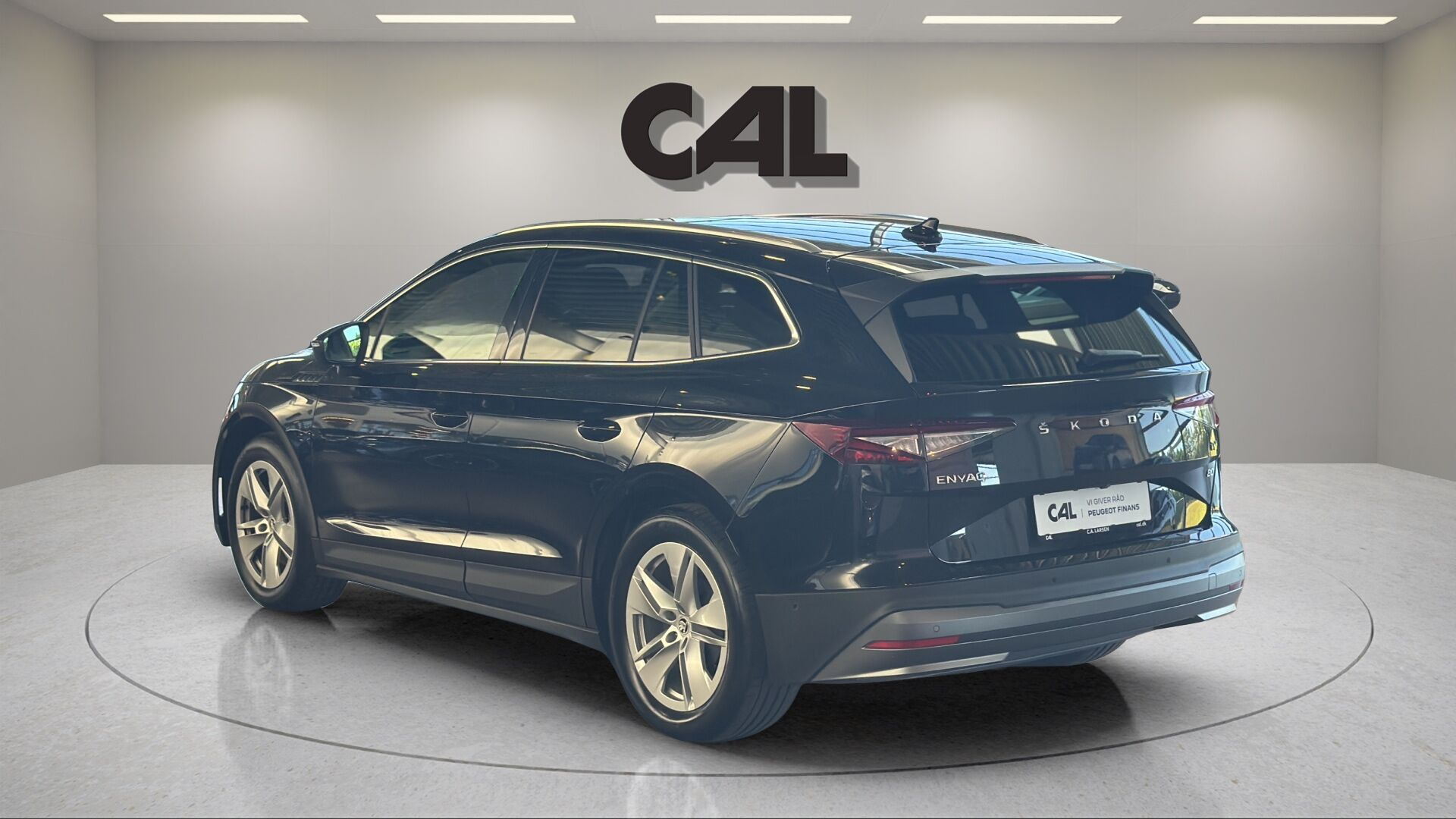 Sort Skoda Enyaq fra 2023