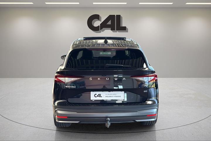 Sort Skoda Enyaq fra 2023
