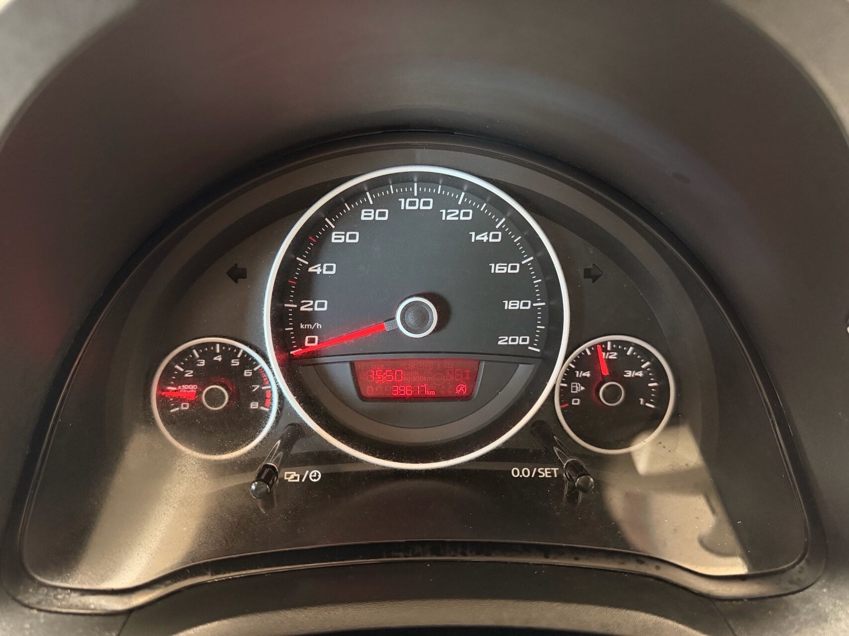 Hvid Seat Mii fra 2015