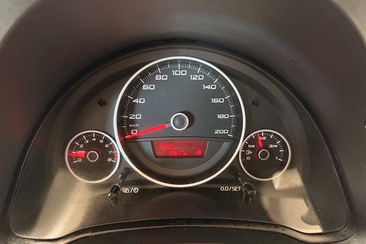 Hvid Seat Mii fra 2015