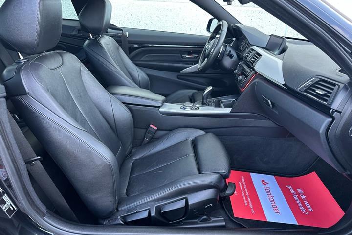 Sort BMW 420d fra 2015
