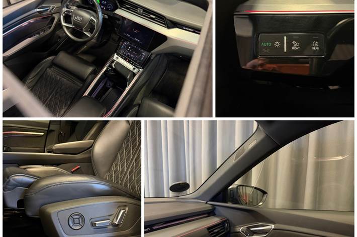 Sort Audi e-tron fra 2021
