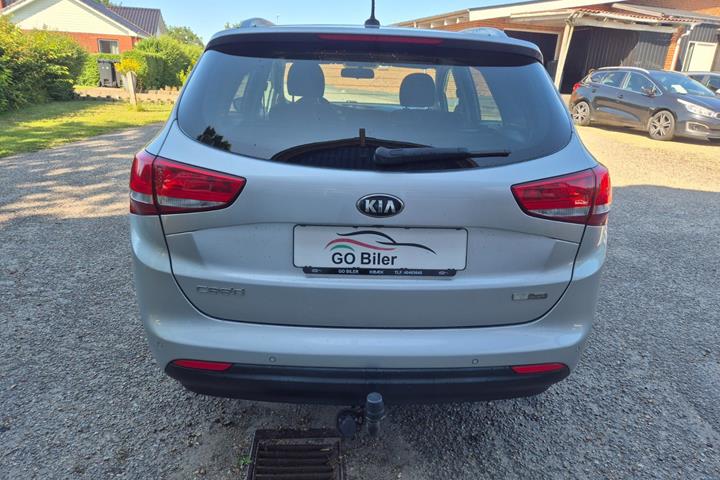 Grøn Kia Ceed fra 2016