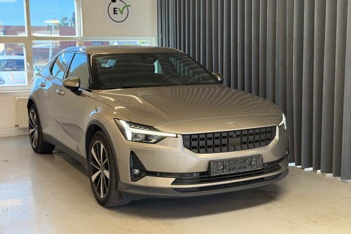 Orange Polestar 2 fra 2021