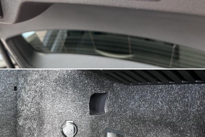 Grå Skoda Enyaq fra 2024