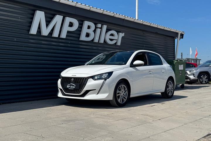Hvid Peugeot 208 fra 2020
