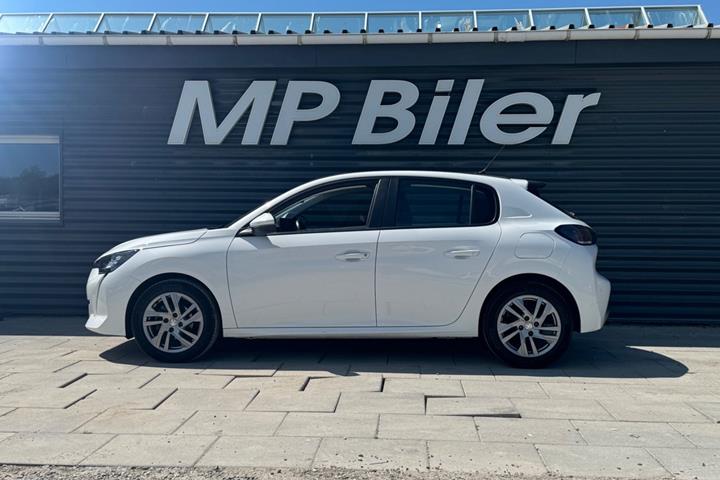 Hvid Peugeot 208 fra 2020