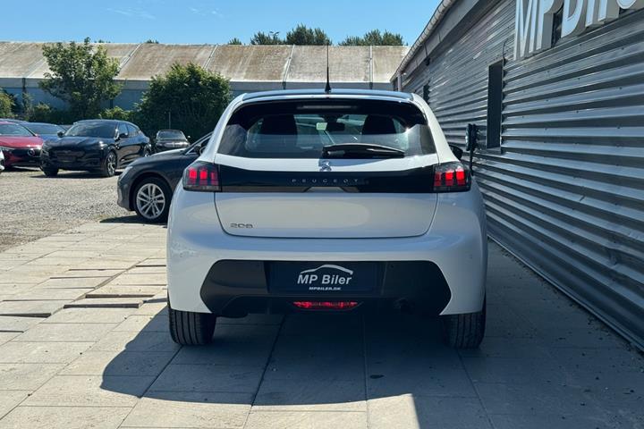 Hvid Peugeot 208 fra 2020