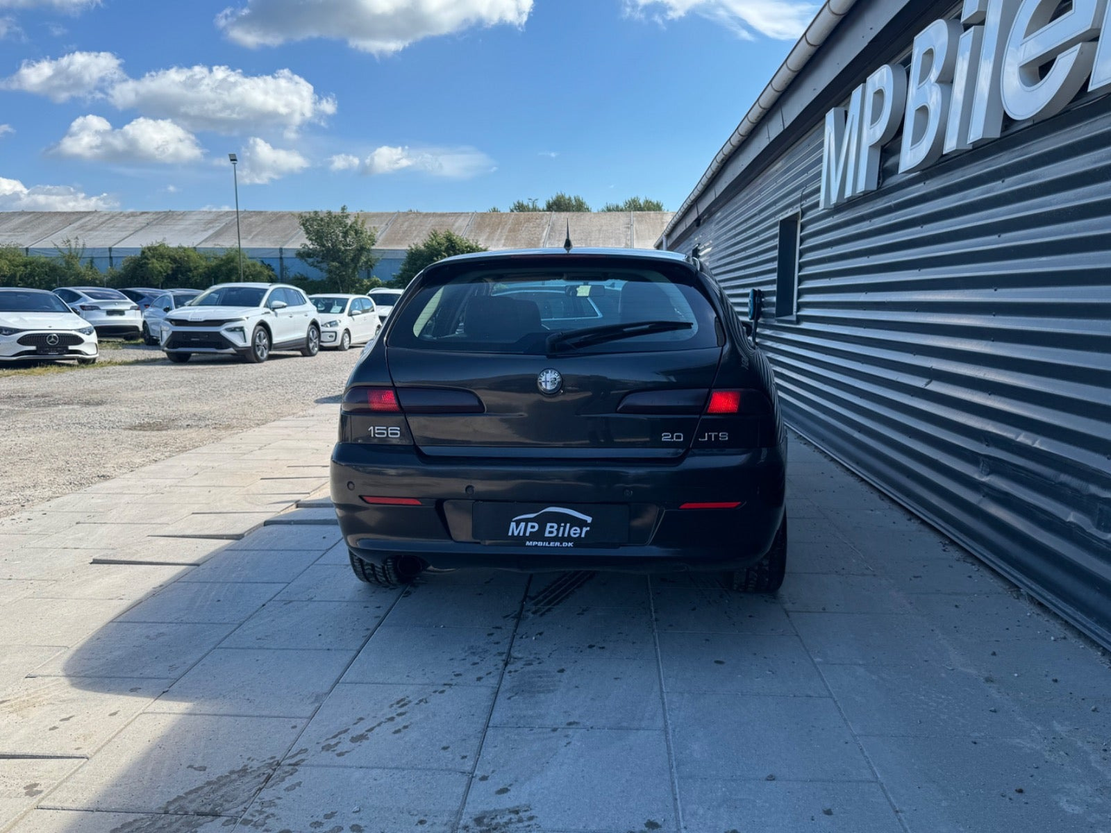 Sort Alfa Romeo 156 fra 2003