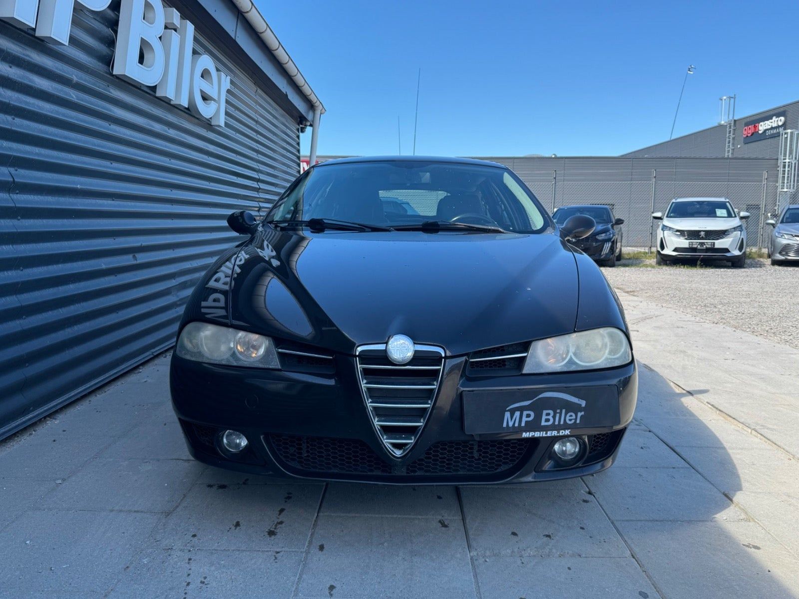 Sort Alfa Romeo 156 fra 2003