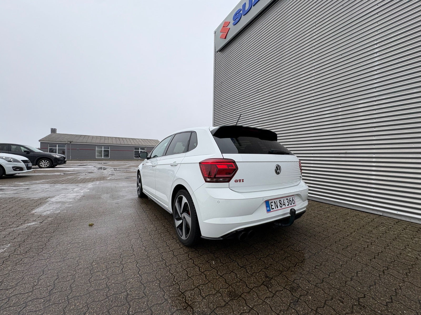 Hvid VW Polo fra 2018