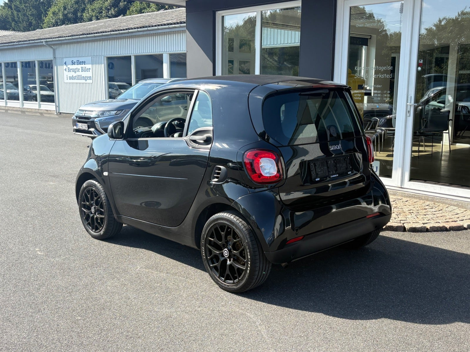 Sort Smart Fortwo fra 2018