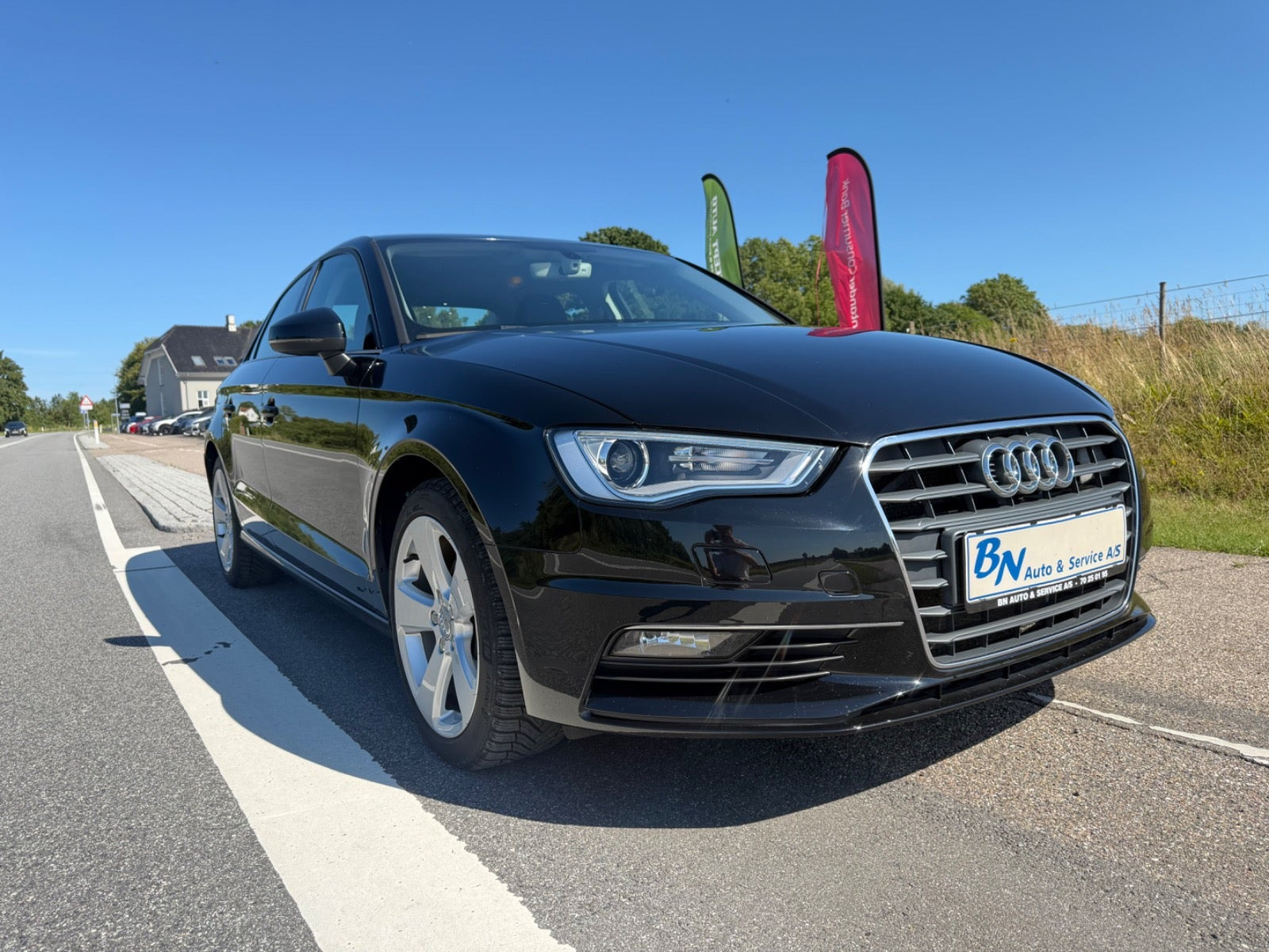 Sort Audi A3 fra 2016