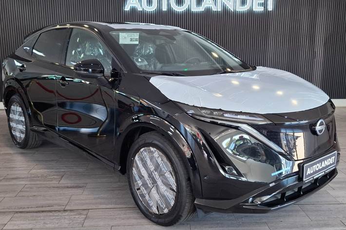 Sort Nissan Ariya fra 2025