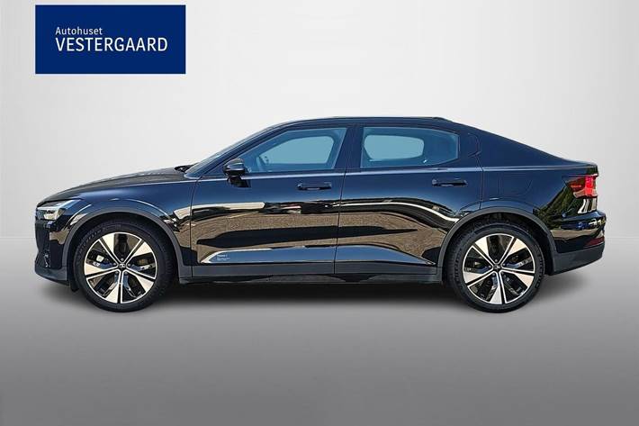 Sort Polestar 2 fra 2023