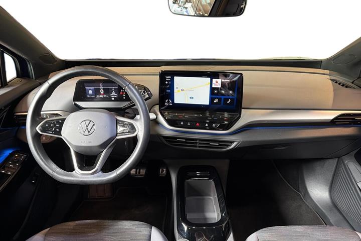 Blå VW ID.4 fra 2023