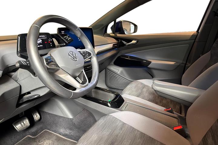 Blå VW ID.4 fra 2023