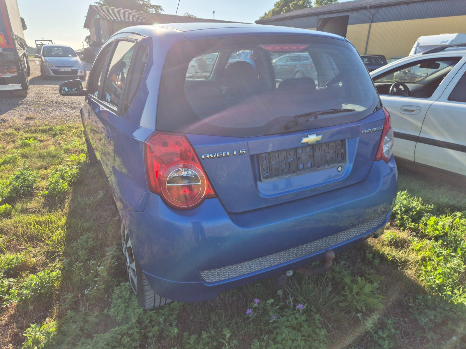 Blå Chevrolet Aveo fra 2010