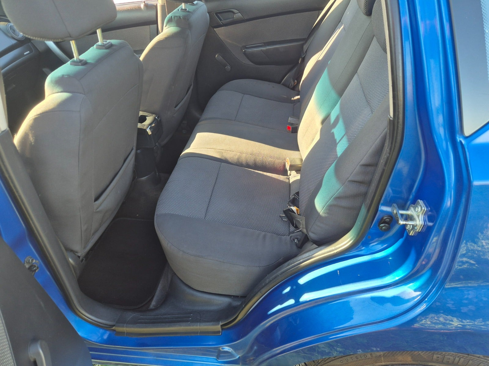 Blå Chevrolet Aveo fra 2010