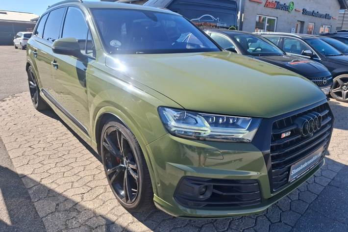 Grå Audi SQ7 fra 2018