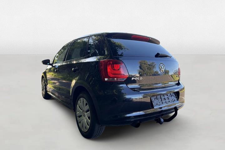 Grøn VW Polo fra 2013