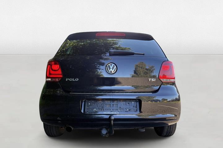Grøn VW Polo fra 2013