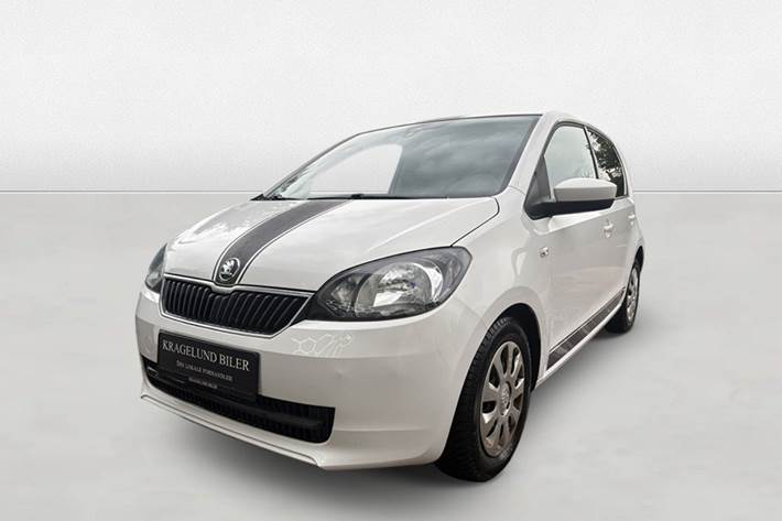 Grøn Skoda Citigo fra 2013