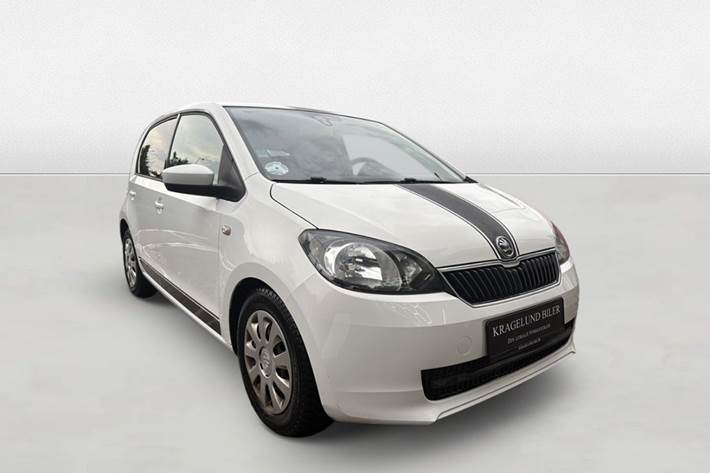 Grøn Skoda Citigo fra 2013