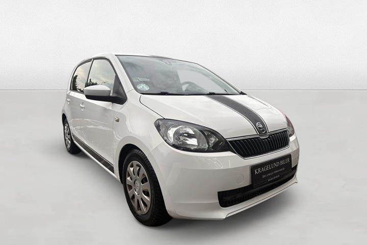 Grøn Skoda Citigo fra 2013