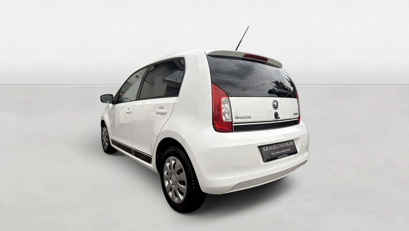 Grøn Skoda Citigo fra 2013