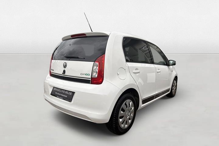 Grøn Skoda Citigo fra 2013
