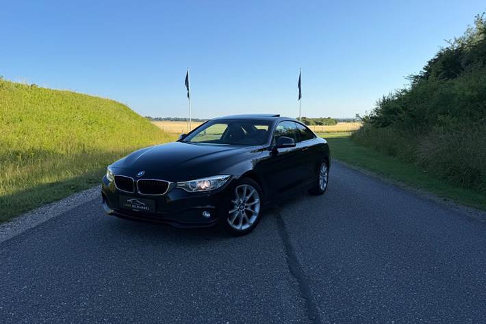 Sort BMW 420d fra 2015