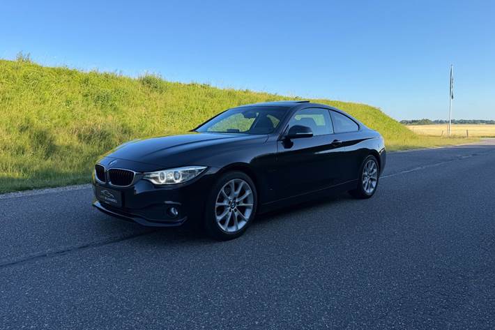 Sort BMW 420d fra 2015