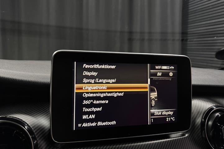 Grå Mercedes V300 d fra 2019