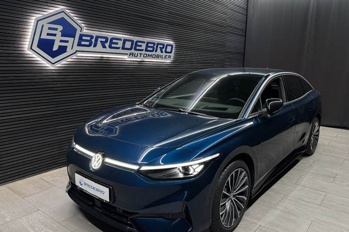 Blå VW ID.7 fra 2026