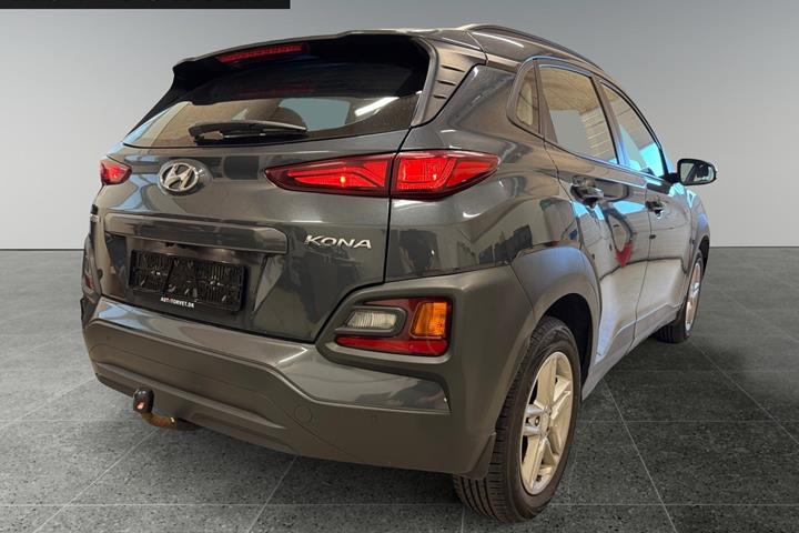 Grå Hyundai Kona fra 2017