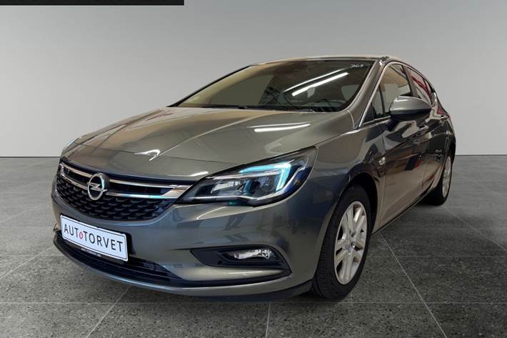 Grå Opel Astra fra 2019