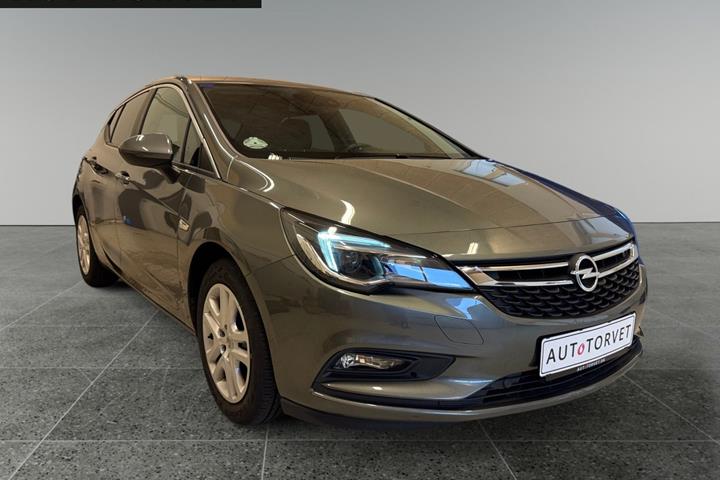 Grå Opel Astra fra 2019
