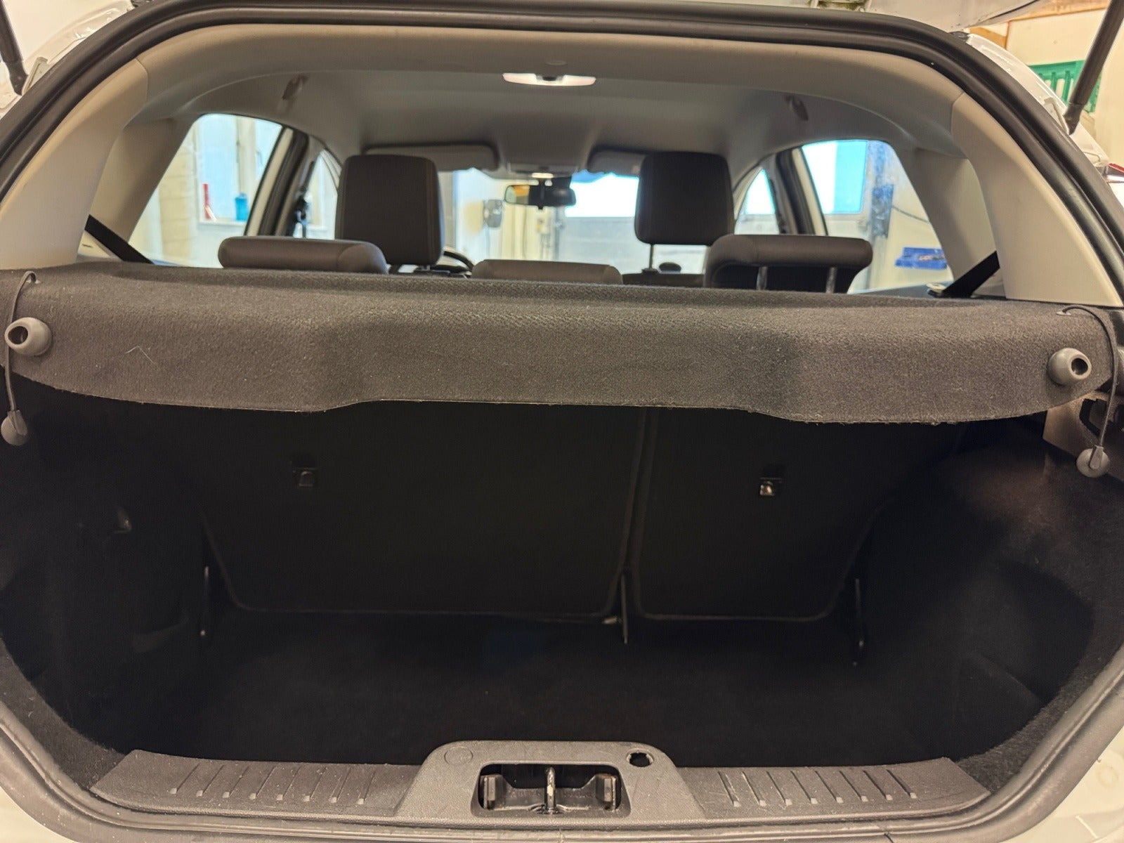 Hvid Ford Fiesta fra 2015