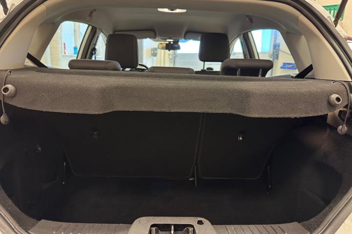 Hvid Ford Fiesta fra 2015