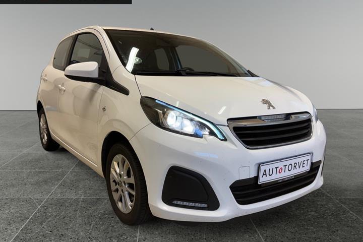 Hvid Peugeot 108 fra 2014