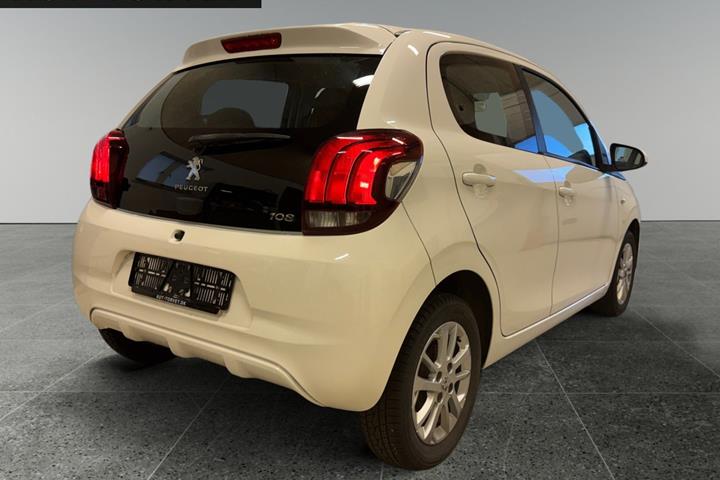 Hvid Peugeot 108 fra 2014