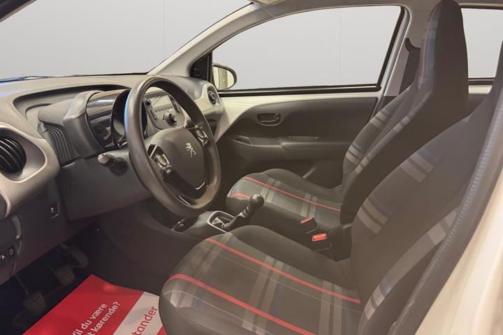 Hvid Peugeot 108 fra 2014