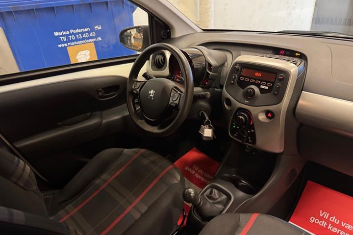Hvid Peugeot 108 fra 2014