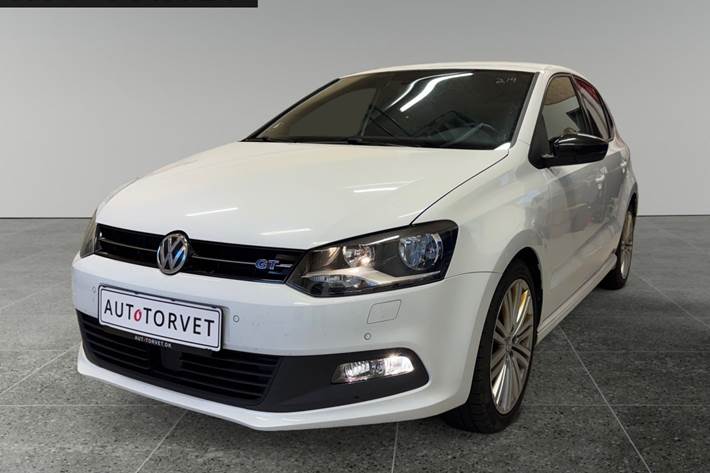 Hvid VW Polo fra 2015