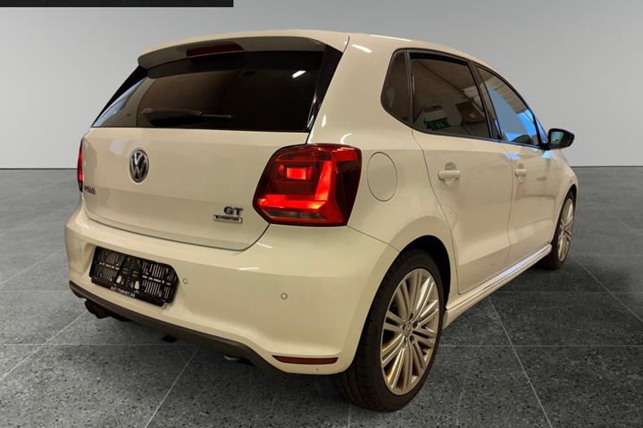 Hvid VW Polo fra 2015