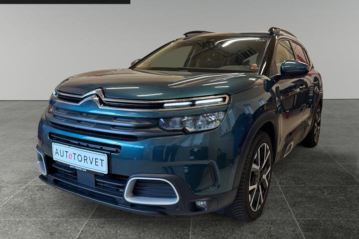 Blå Citroën C5 Aircross fra 2019 set udefra
