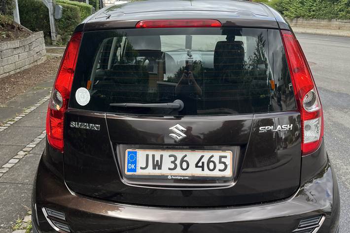 Brun Suzuki Splash fra 2012