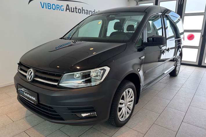 Sort VW e-Caddy Maxi fra 2021