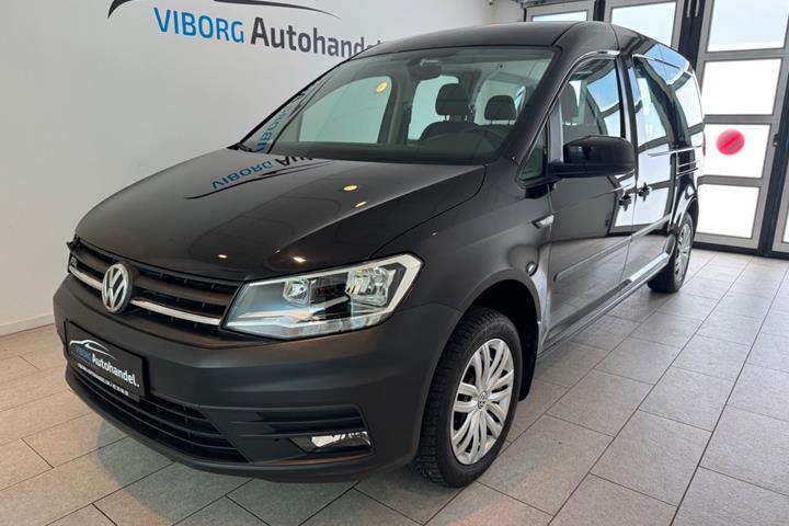 Sort VW e-Caddy Maxi fra 2021
